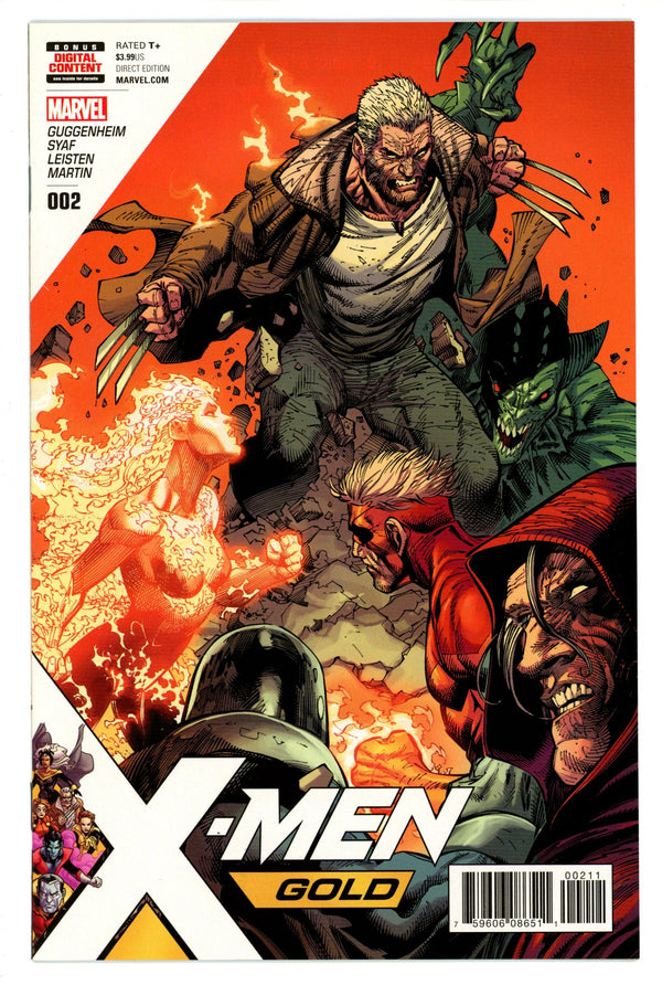 X-Men: Gold Vol 2 2 High Grade (2017)