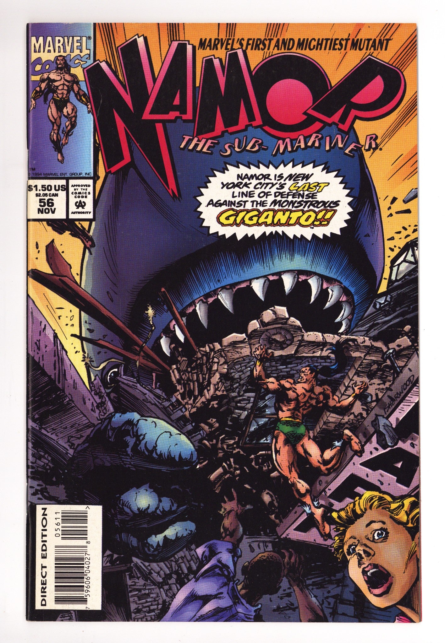 Namor, the Sub-Mariner 56 High Grade (1994) 