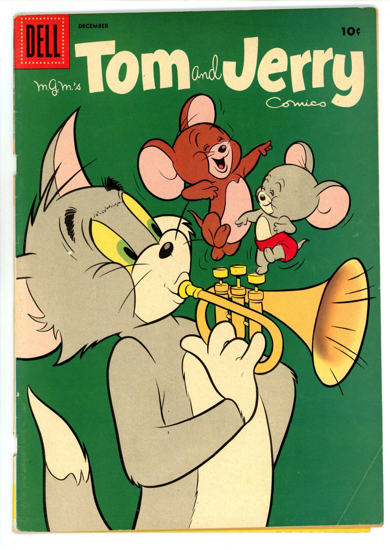 Tom & Jerry Comics 161 VG+ (4.5) (1957) 