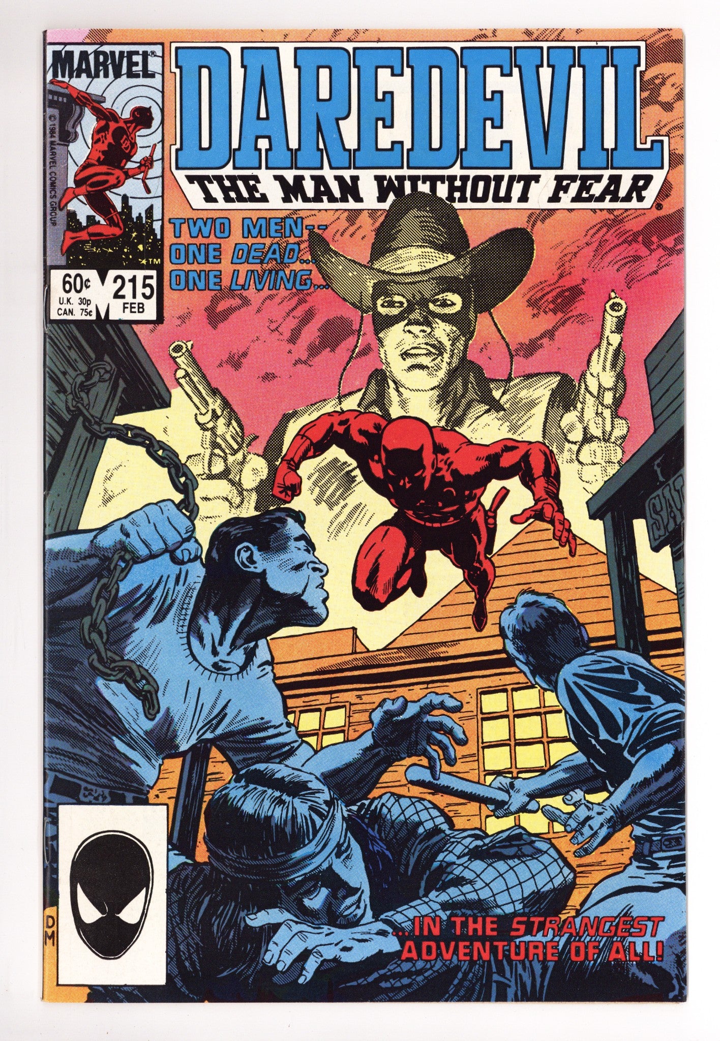 Daredevil Vol 1 215 Mid Grade (1985) 