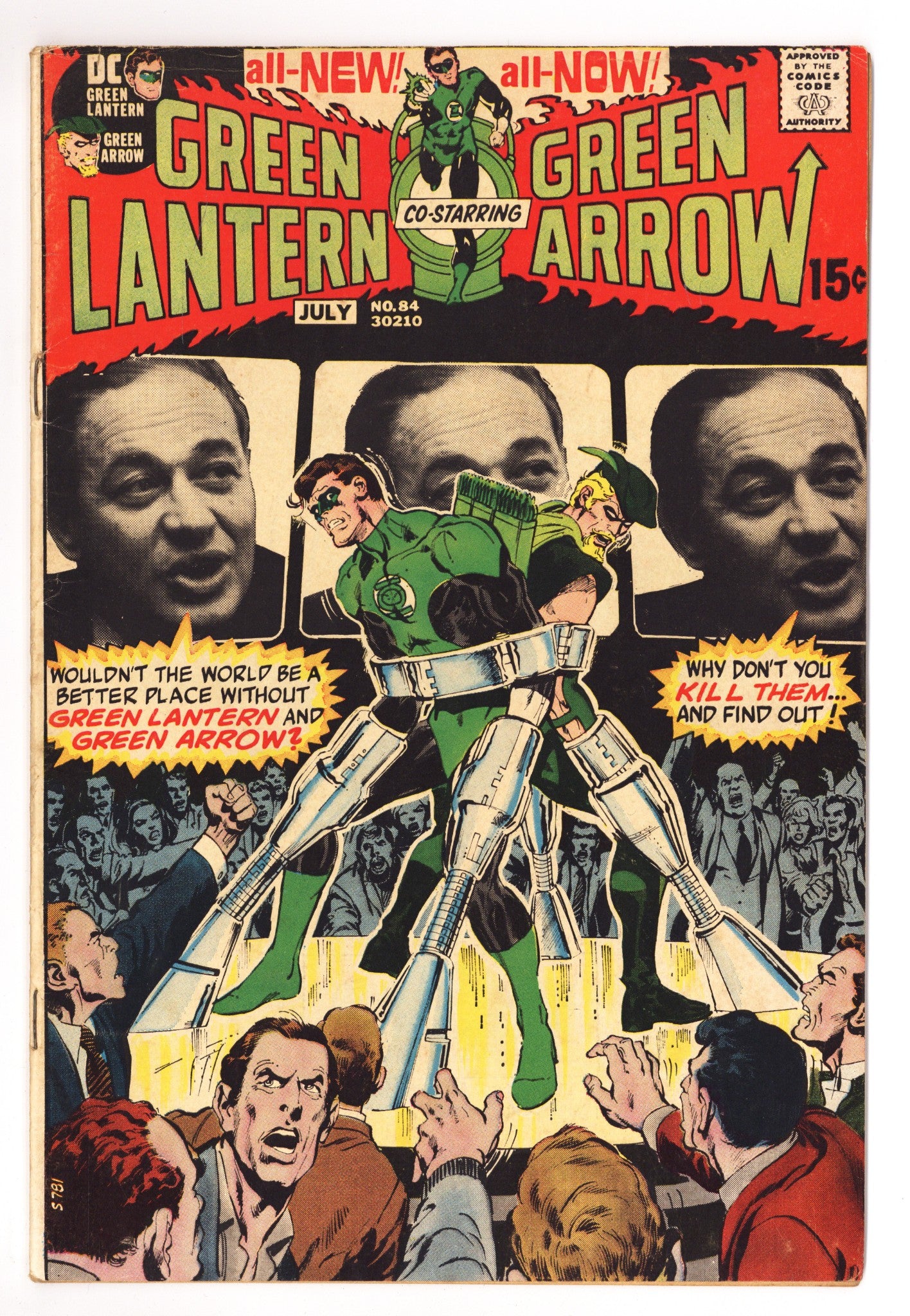 Green Lantern Vol 2 84  VG (4.0)   (1971)        