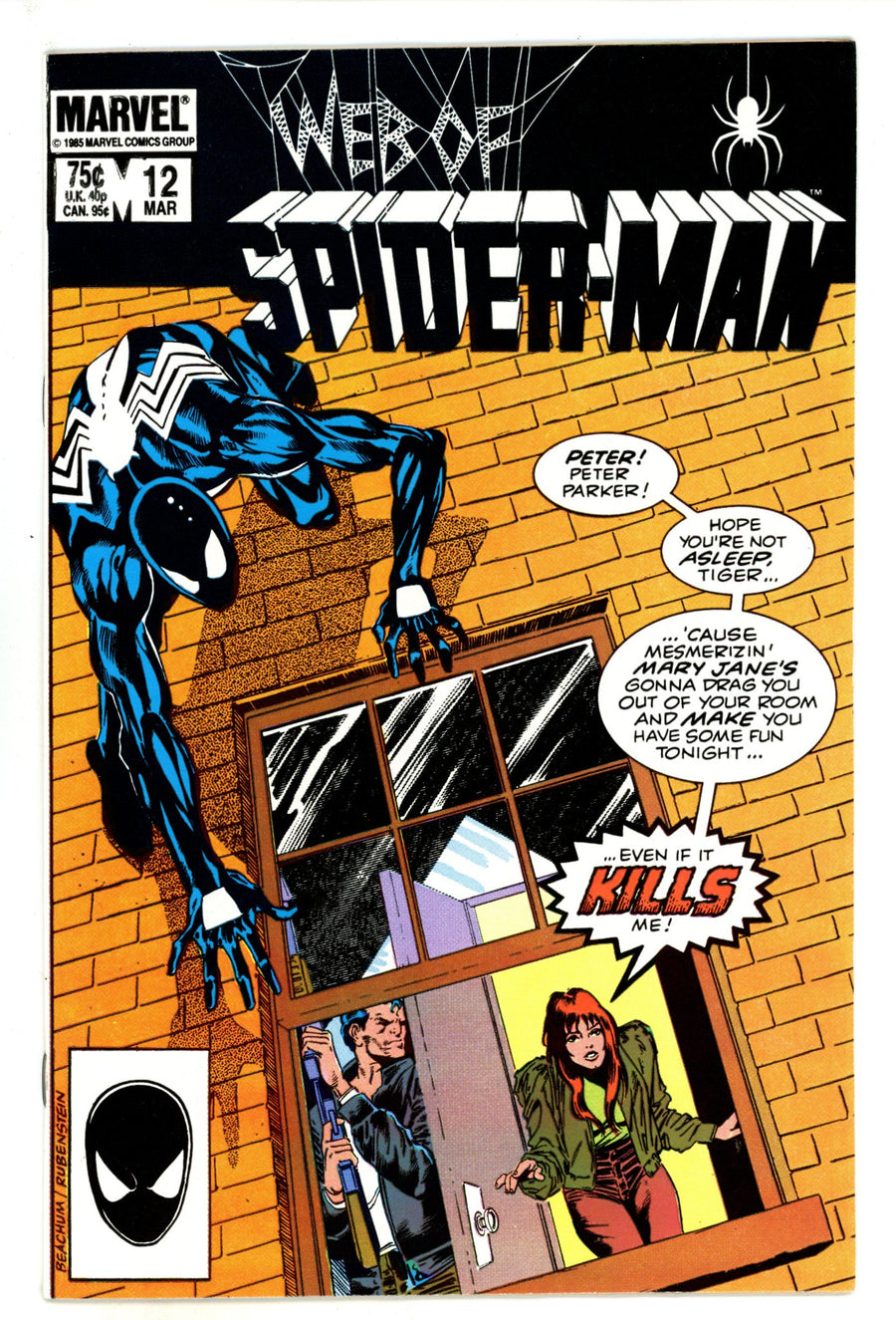 Web of Spider-Man Vol 1 12 Mid Grade (1986) 