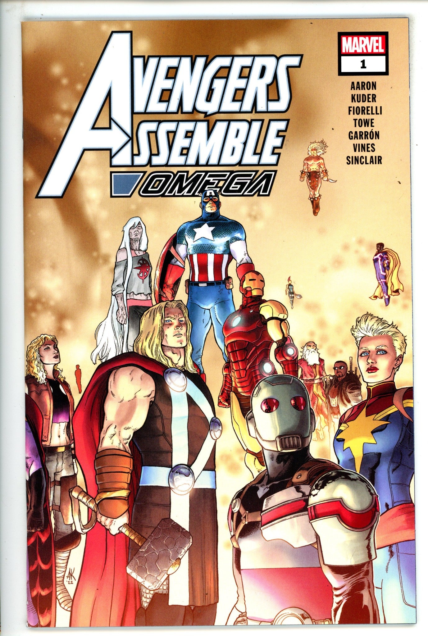 Avengers Assemble Omega 1 High Grade (2023) 