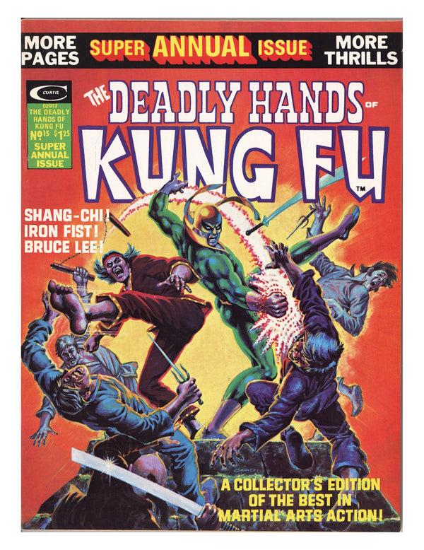 The Deadly Hands of Kung Fu Vol 1 15 VF (8.0) (1975)