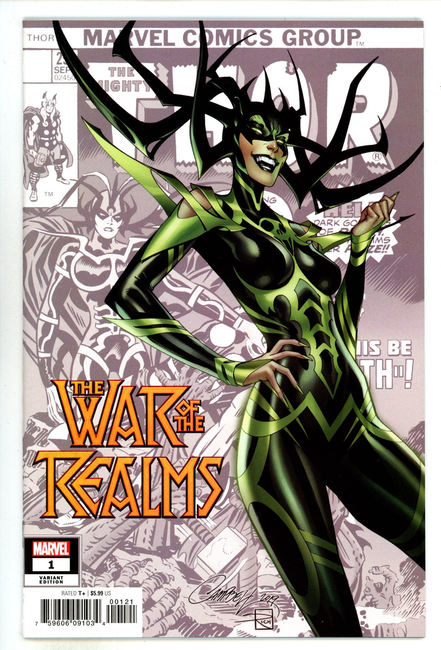 War of the Realms 1 High Grade (2019) Campbell Variant 