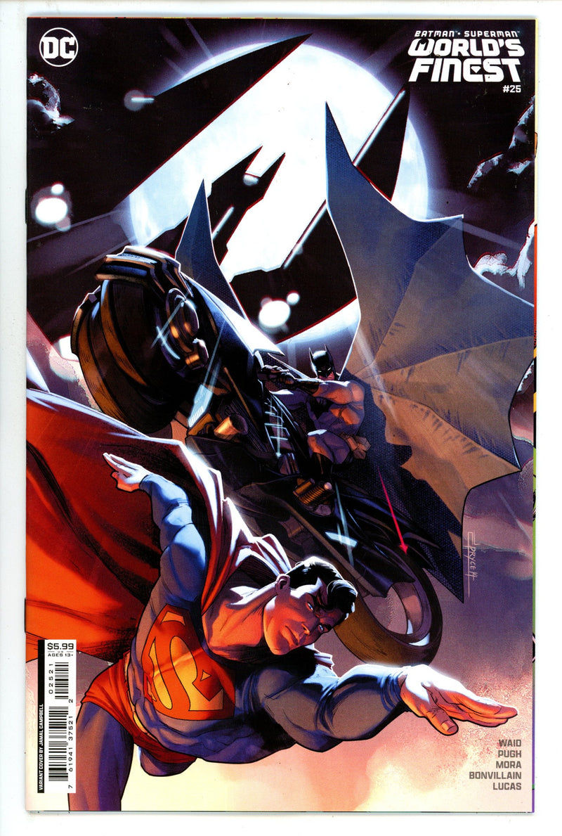 Batman Superman Worlds Finest 25 Campbell Variant (2024)
