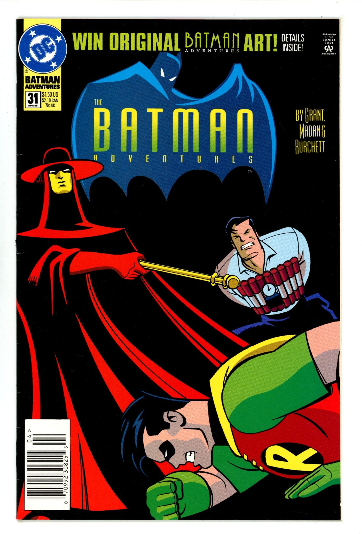 The Batman Adventures Vol 1 31 Mid Grade (1995) Newsstand 