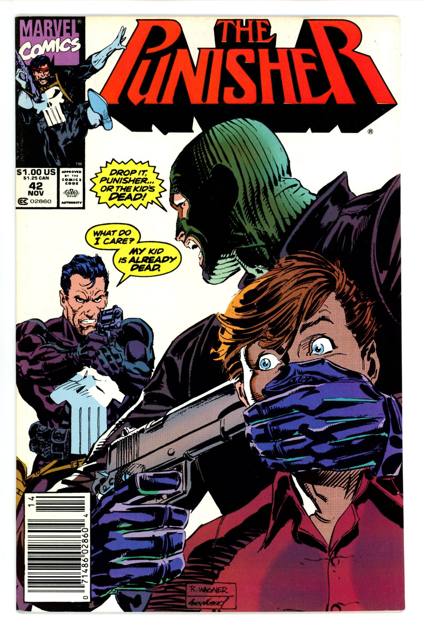 The Punisher Vol 2 42 Newsstand (1990)