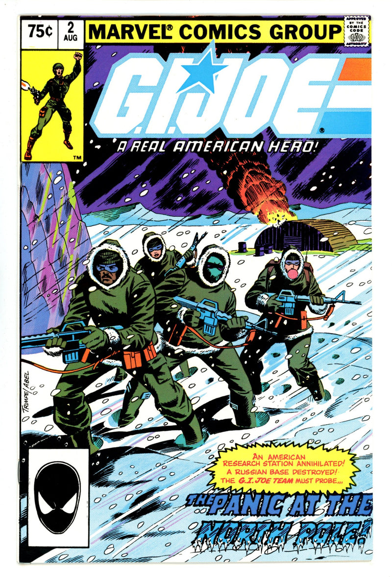 G.I. Joe, A Real American Hero 2 VF (8.0) (1982) 2nd Print 