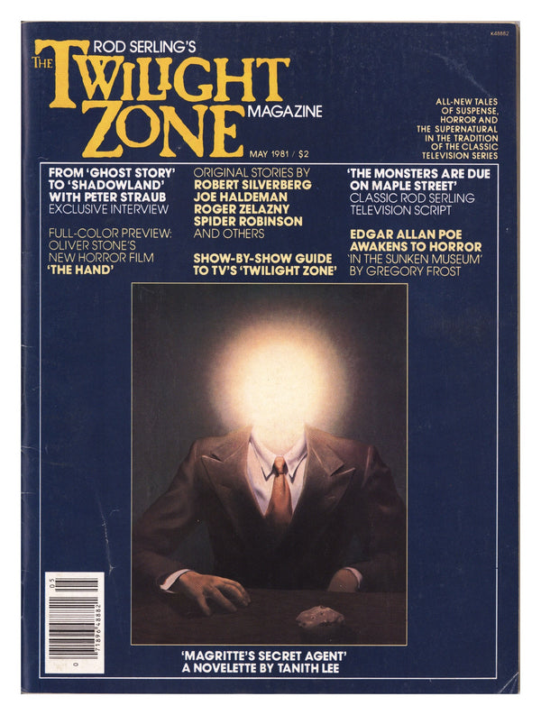 Rod Serling's Twilight Zone Magazine May Low Grade (1981)