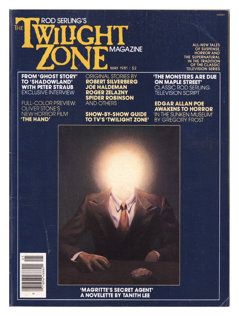 Rod Serling's Twilight Zone Magazine May Low Grade (1981) 