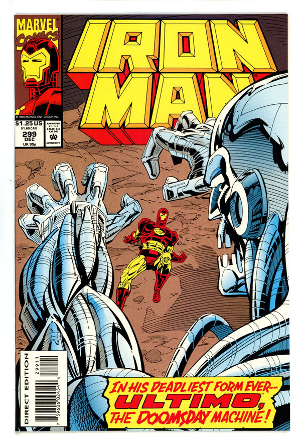 Iron Man Vol 1 299 High Grade (1993)
