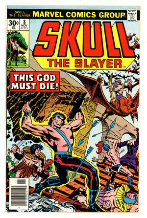 Skull the Slayer 8 VF/NM (1976)