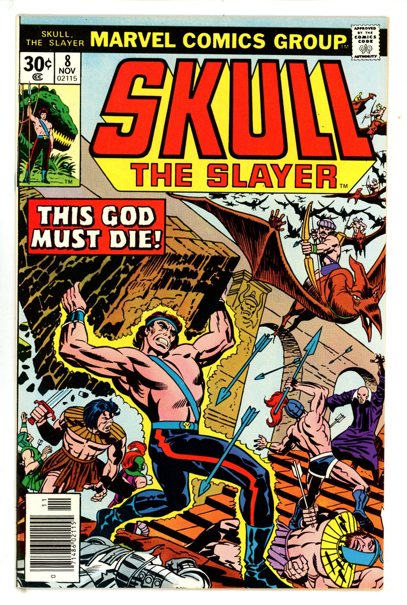 Skull the Slayer 8 VF/NM (1976)