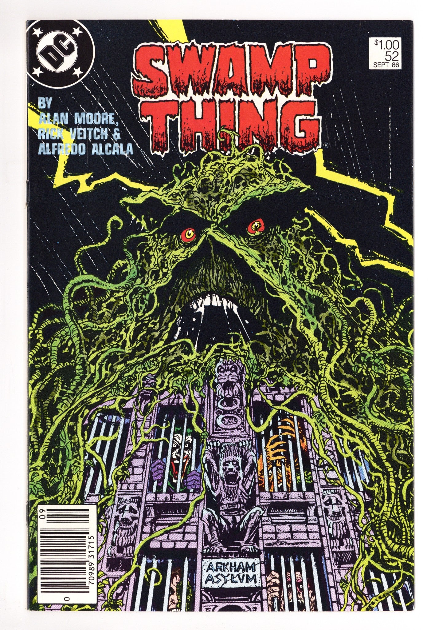 Swamp Thing Vol 2 52 VF+ (8.5) (1986) Canadian Price Variant 