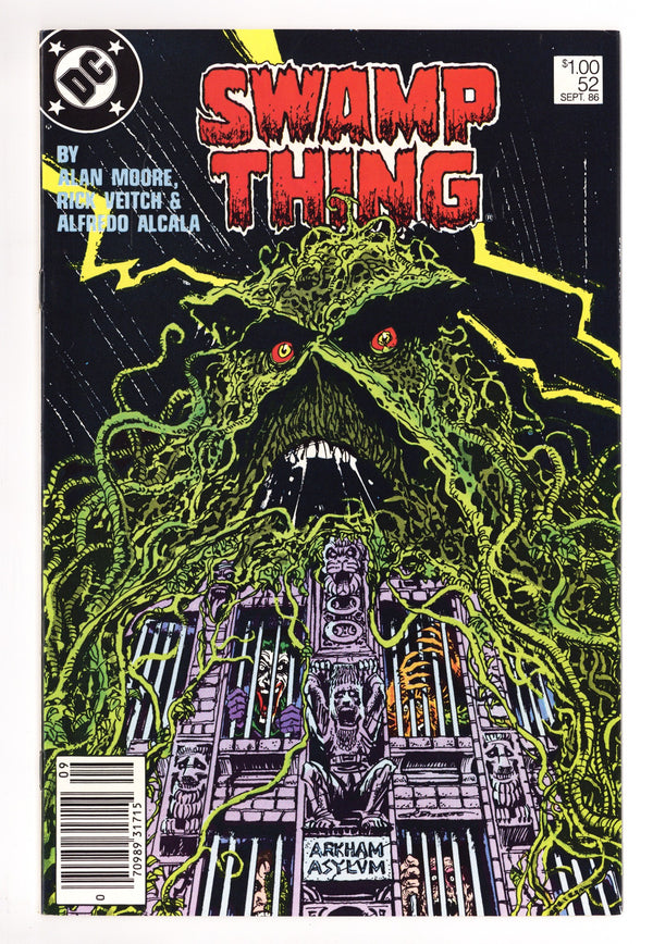 Swamp Thing Vol 2 52 VF+ (8.5) (1986) Canadian Price Variant