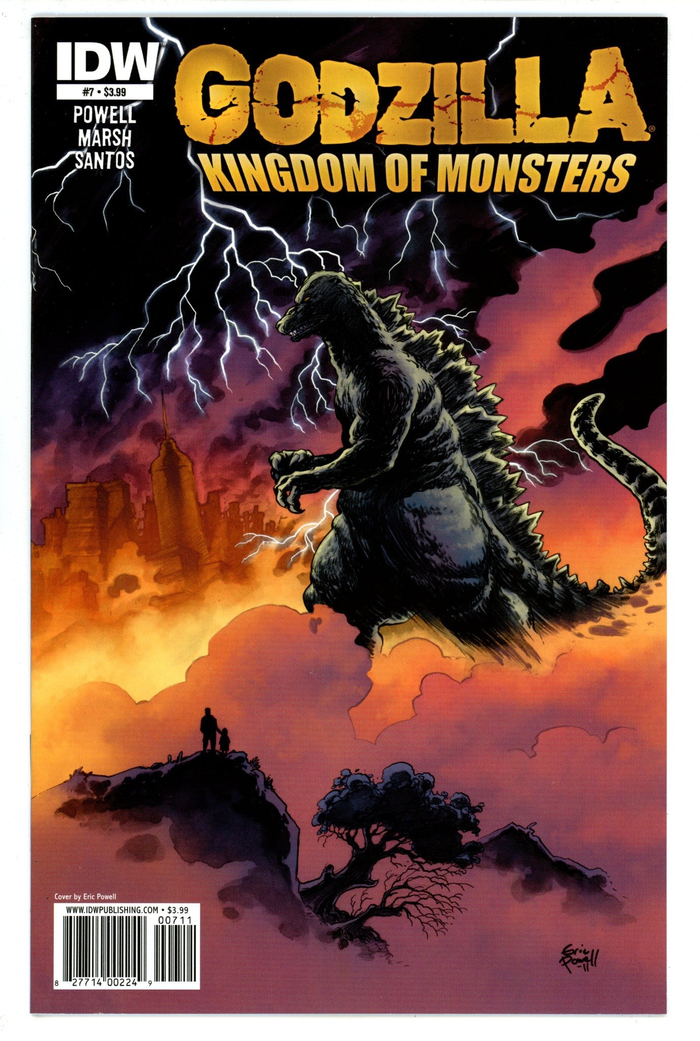 Godzilla: Kingdom of Monsters 7 High Grade (2011) 