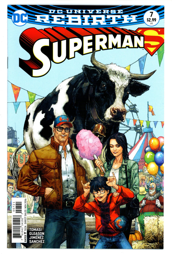 Superman Vol 4 6 High Grade (2016) Rocafort Variant