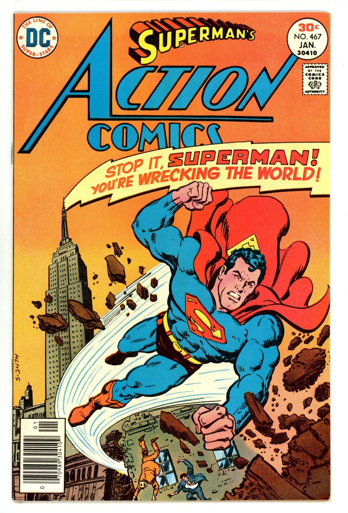 Action Comics Vol 1 467 NM- (9.2) (1977) 