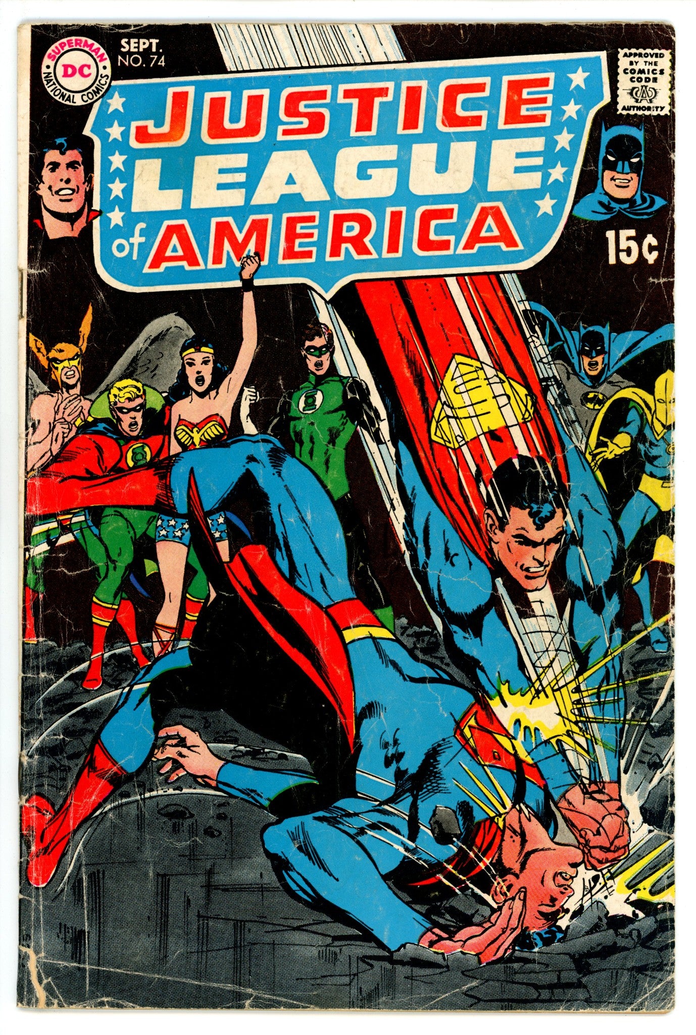 Justice League of America Vol 1 74 VG- (3.5) (1969) 