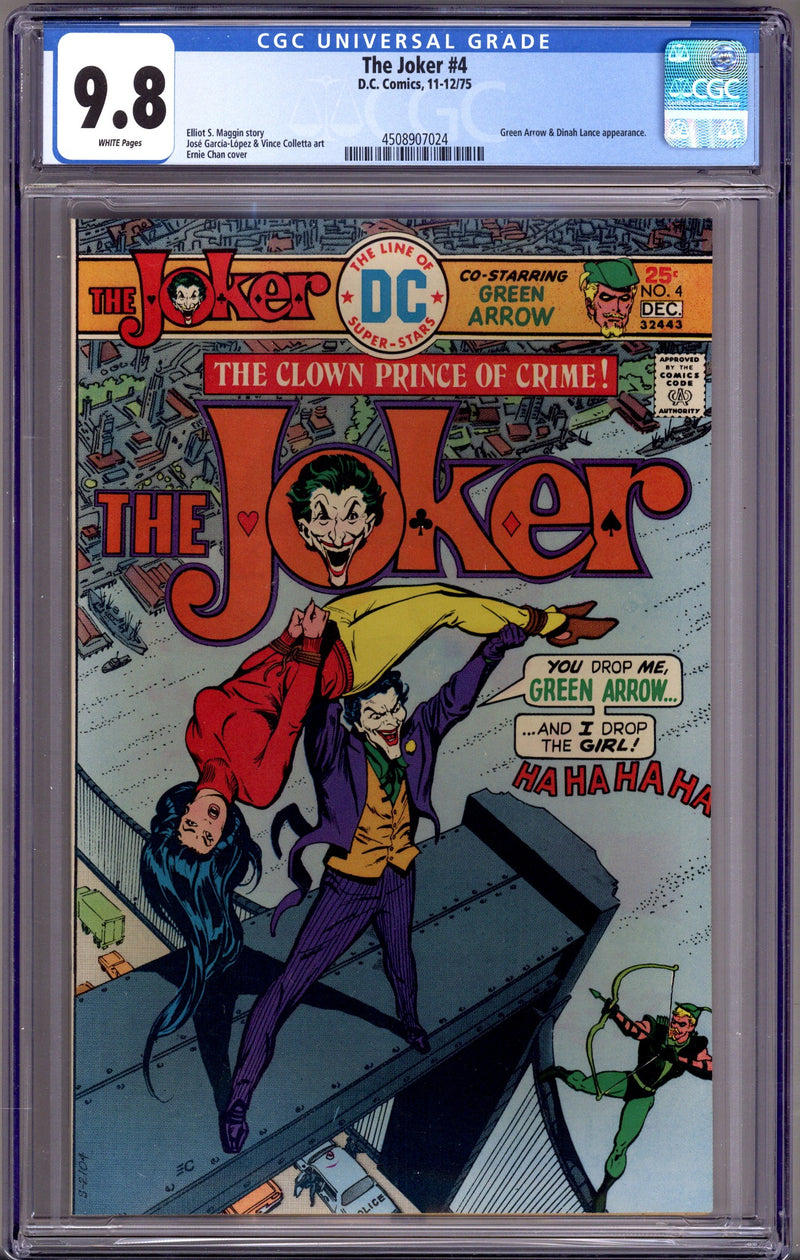The Joker Vol 1 4 CGC 9.8 (NM/M) (1975) 
