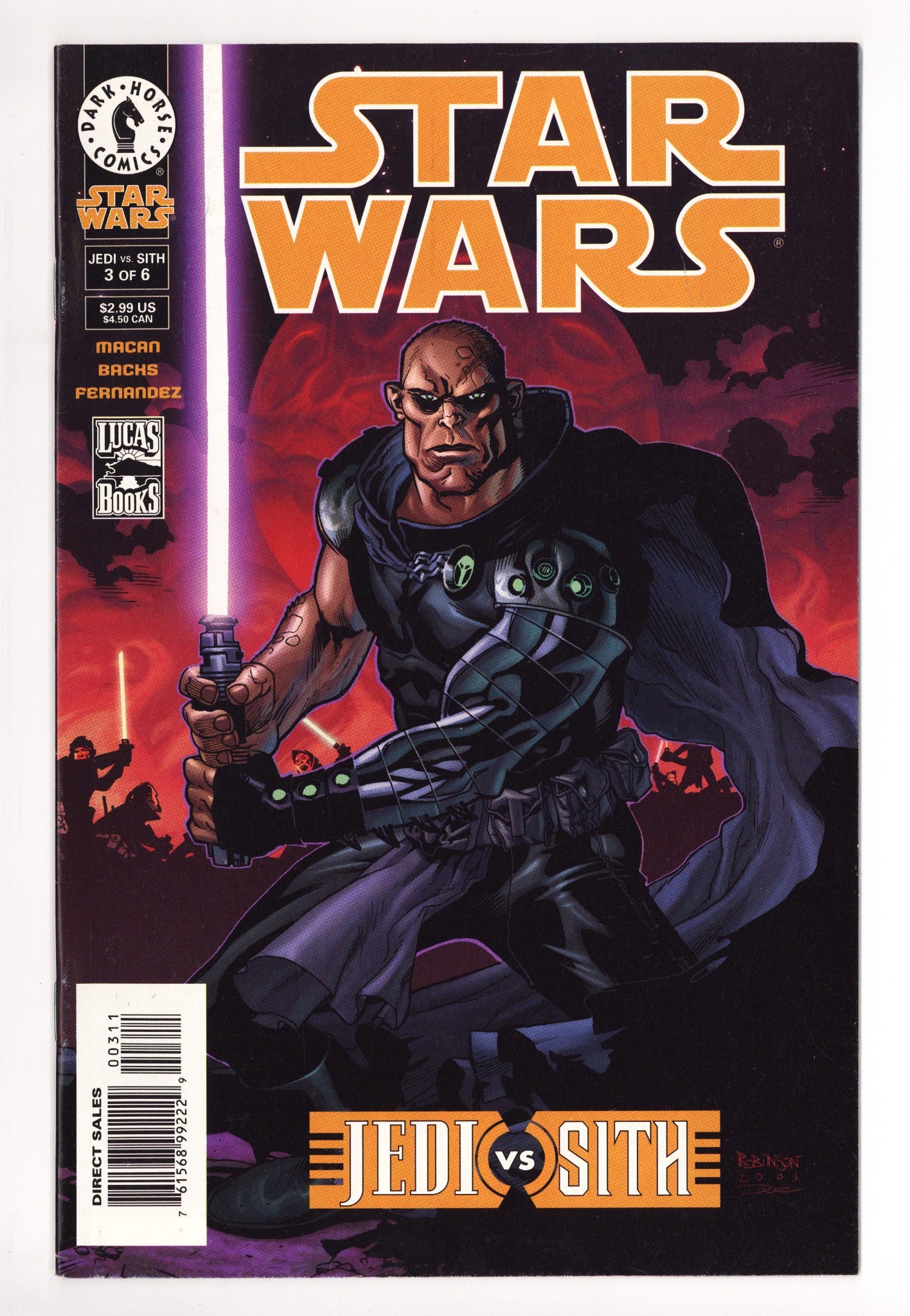 Star Wars: Jedi vs. Sith 3 FN+ (6.5) (2001) 