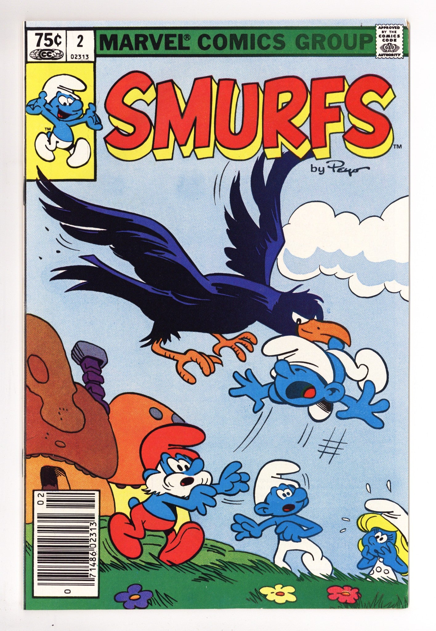 Smurfs 2 VF (8.0) (1983) Canadian Price Variant 
