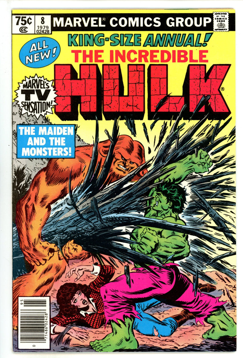 The Incredible Hulk Annual 8 VF/NM (9.0) (1979) Newsstand 