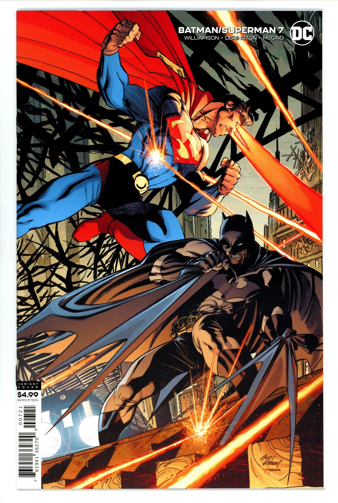 Batman / Superman Vol 2 7 High Grade (2020) Kubert Variant 