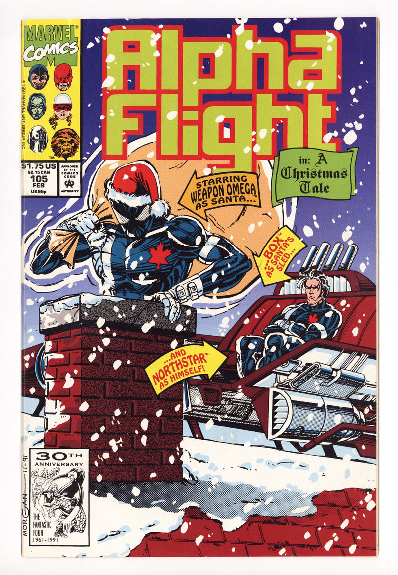 Alpha Flight Vol 1 105 Mid Grade (1992) 