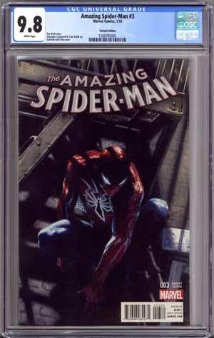 Amazing Spider-Man Vol 4 3 CGC 9.8 (NM/M) (2016) Dell'Otto Incentive Variant