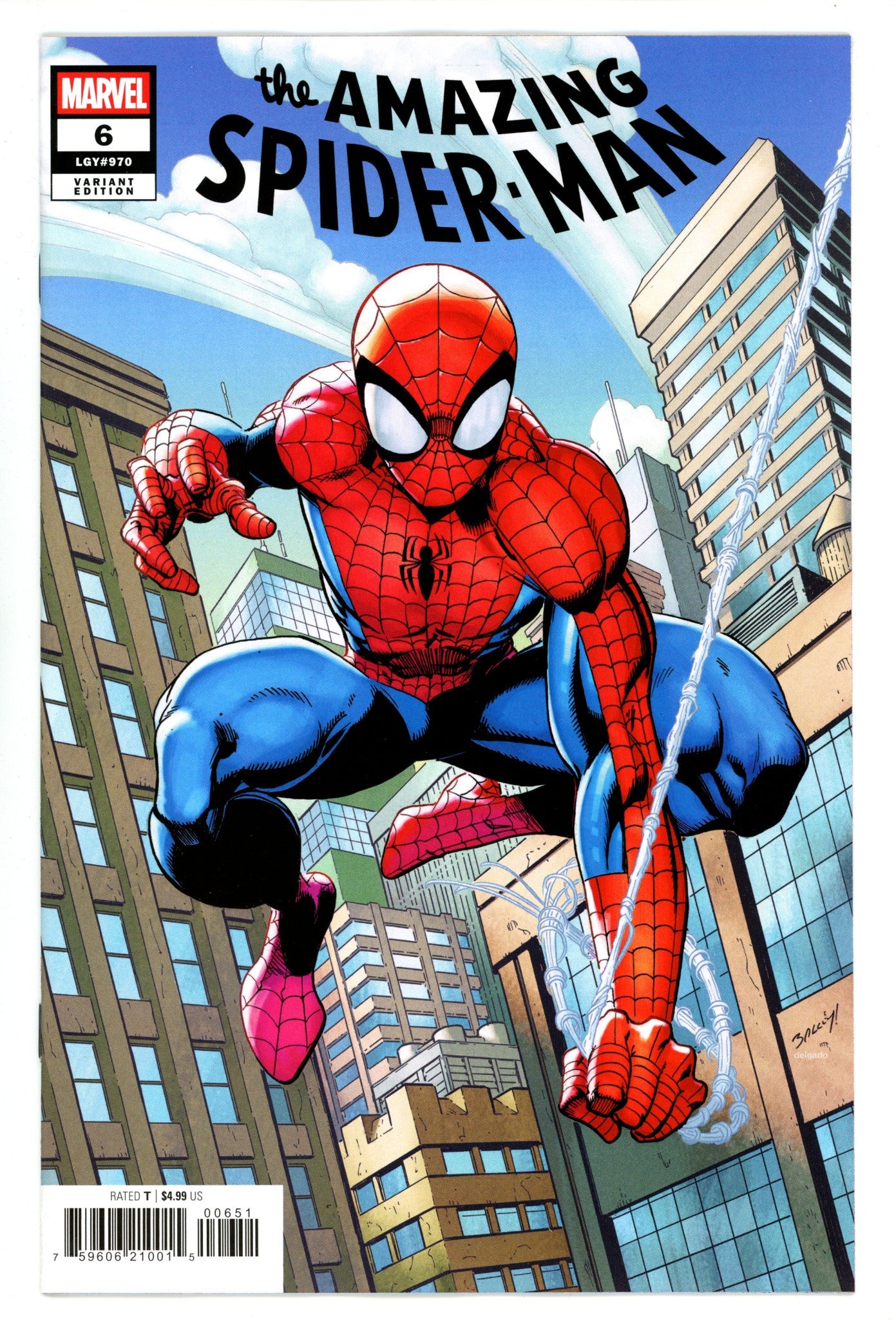 Amazing Spider-Man Vol 7 6 Bagley Variant (2025)