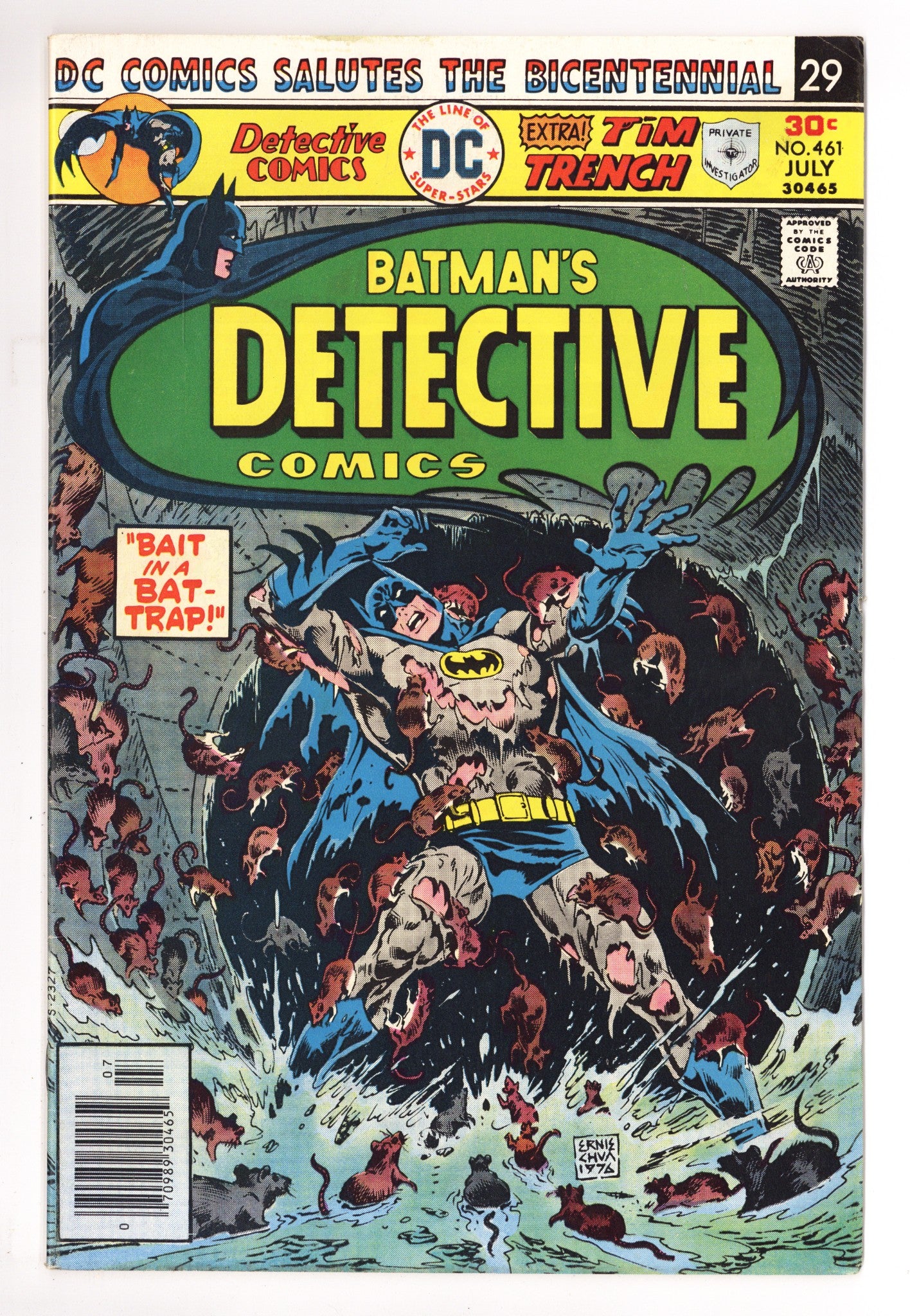 Detective Comics Vol 1 461 FN/VF (7.0) (1976) 