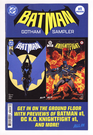Batman Day 2025 - Batman Gotham Sampler 1 2Nd Print (2025)