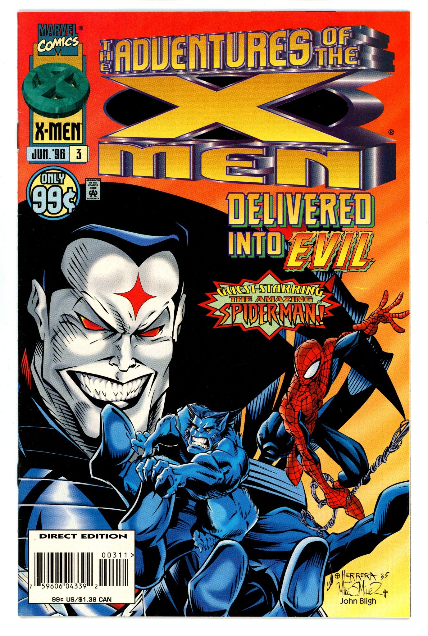 The Adventures of the X-Men 3 High Grade (1996) 