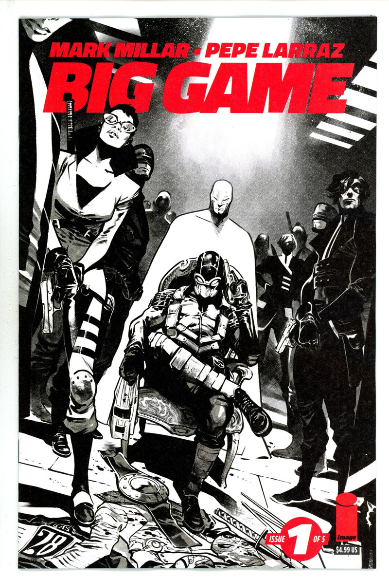 Big Game 1 Larraz B&W Variant (2023)