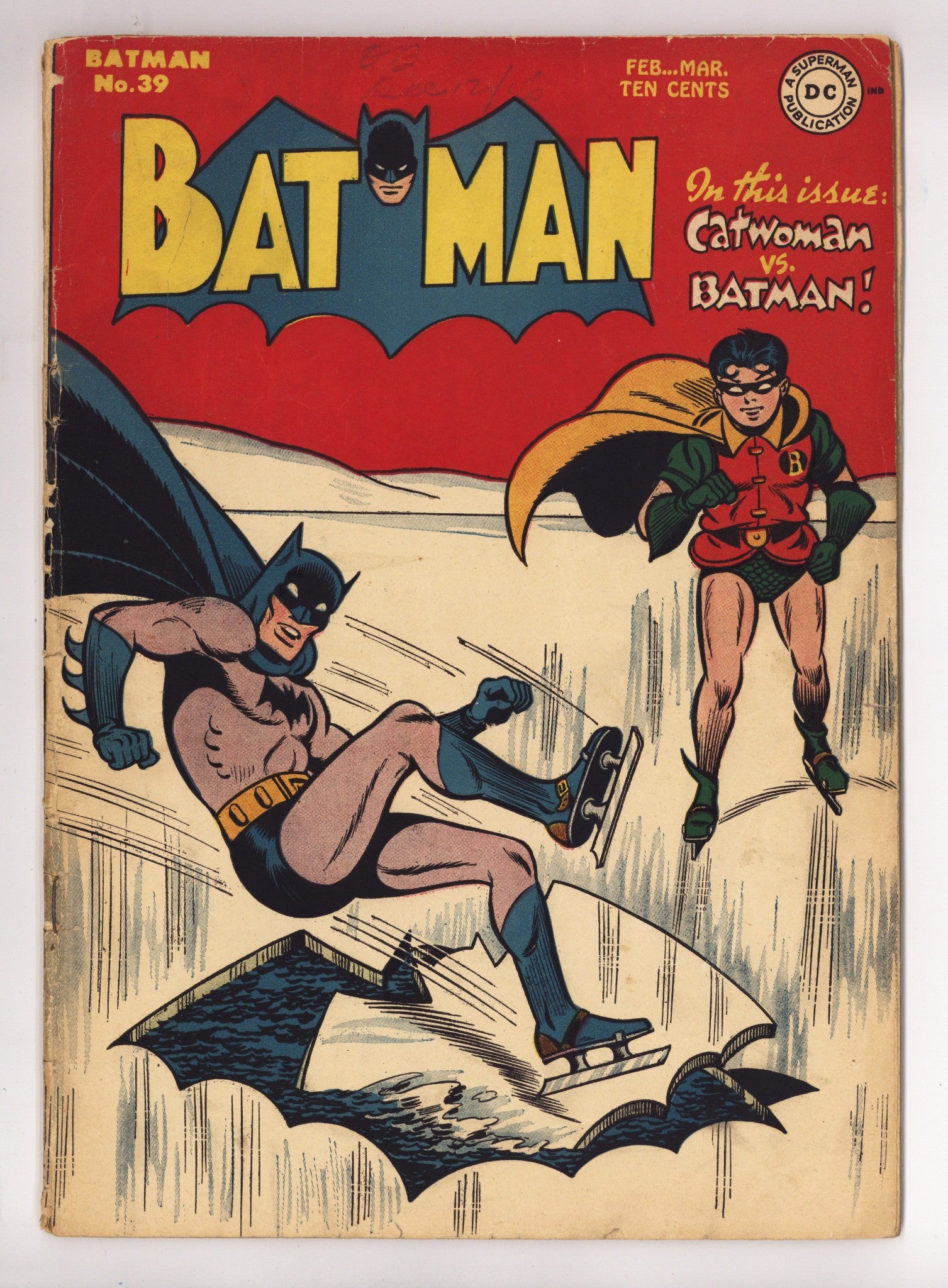 Batman Vol 1 39  GD/VG (3.0)   (1947)        