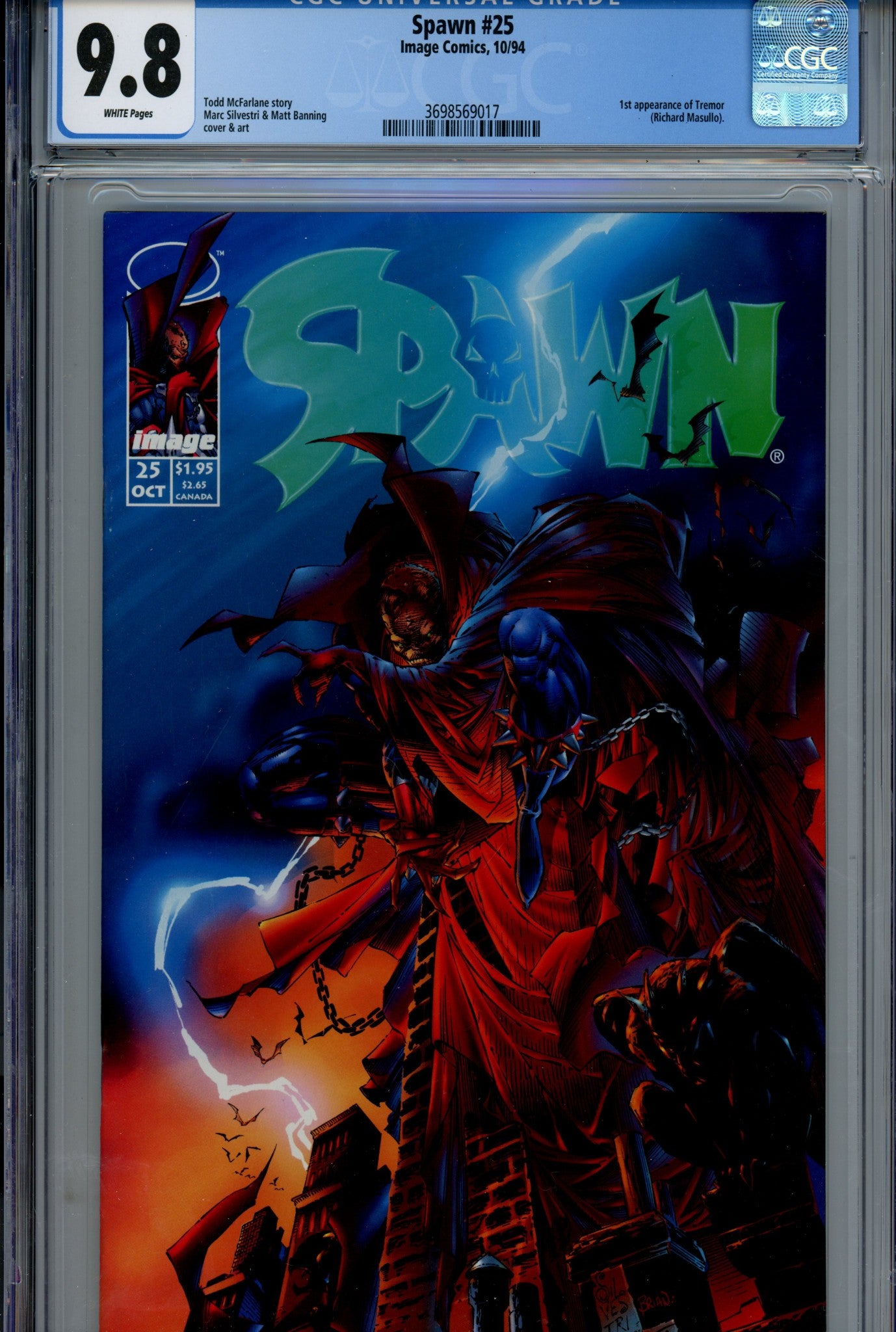 Spawn 25 CGC 9.8 (NM/M) (1994) 
