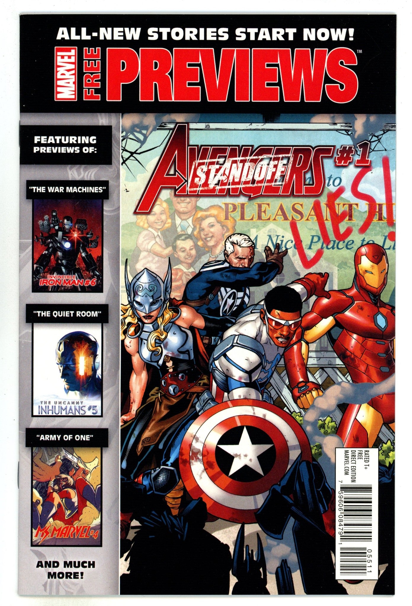 Marvel All New Stories Start Now! Previews [nn] High Grade (2016) 