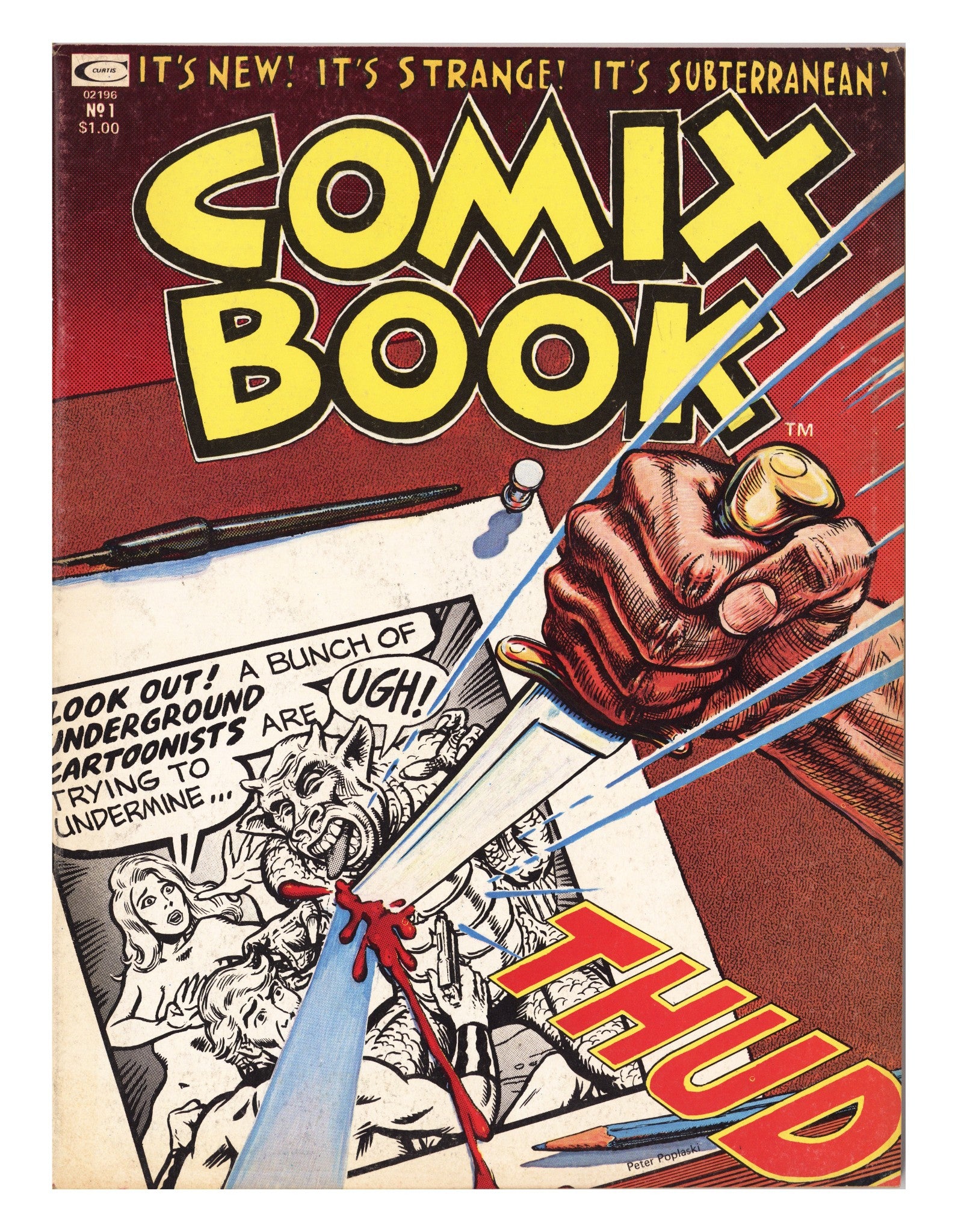 Comix Book 1 FN- (5.5) (1974) 