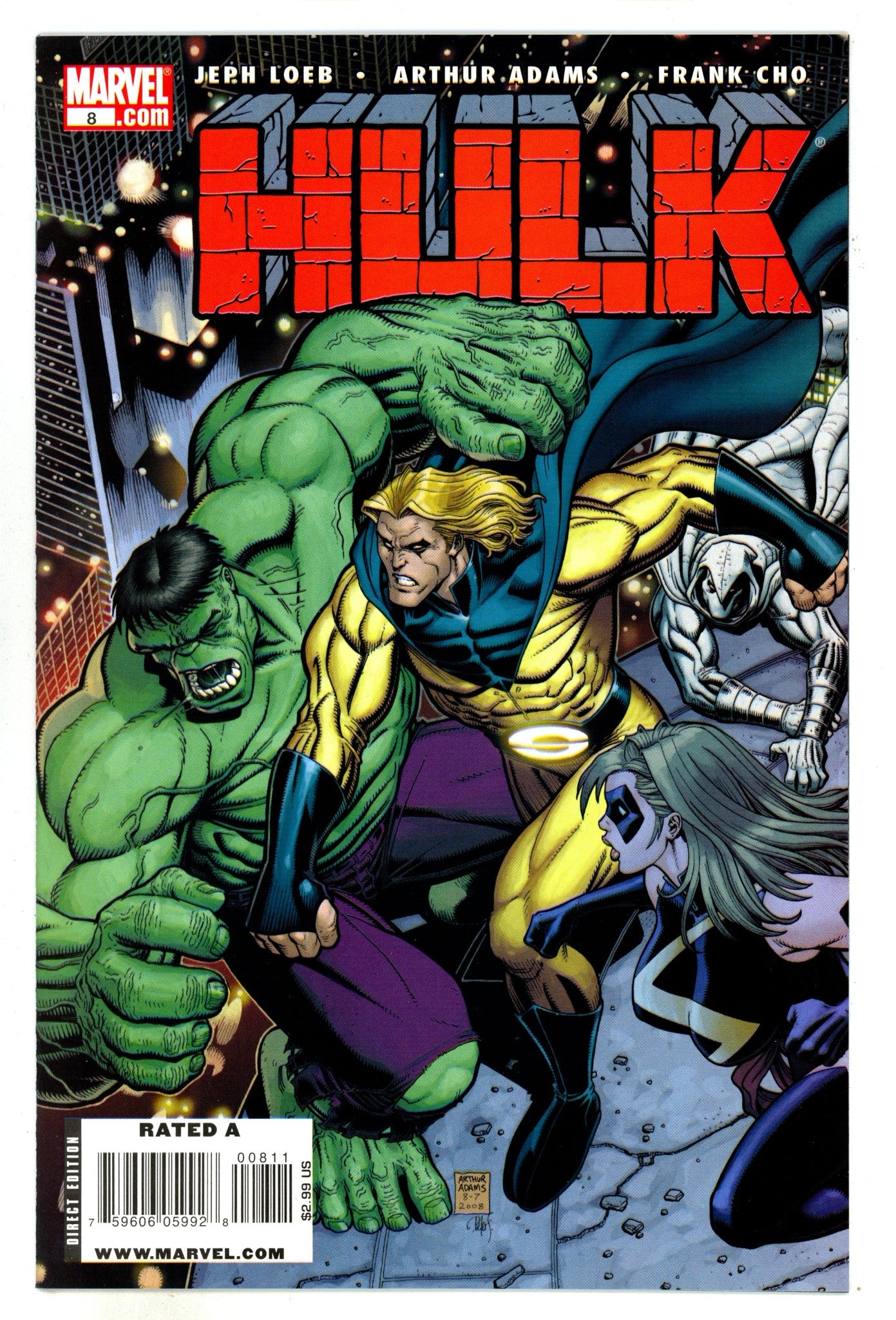 Hulk Vol 1 8 High Grade (2009) 