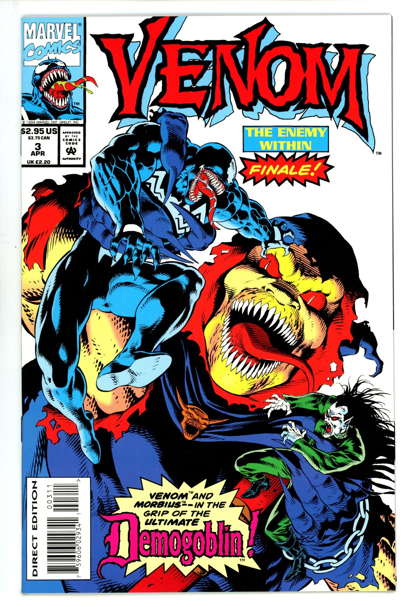 Venom: The Enemy Within 3 NM- (9.2) (1994) 