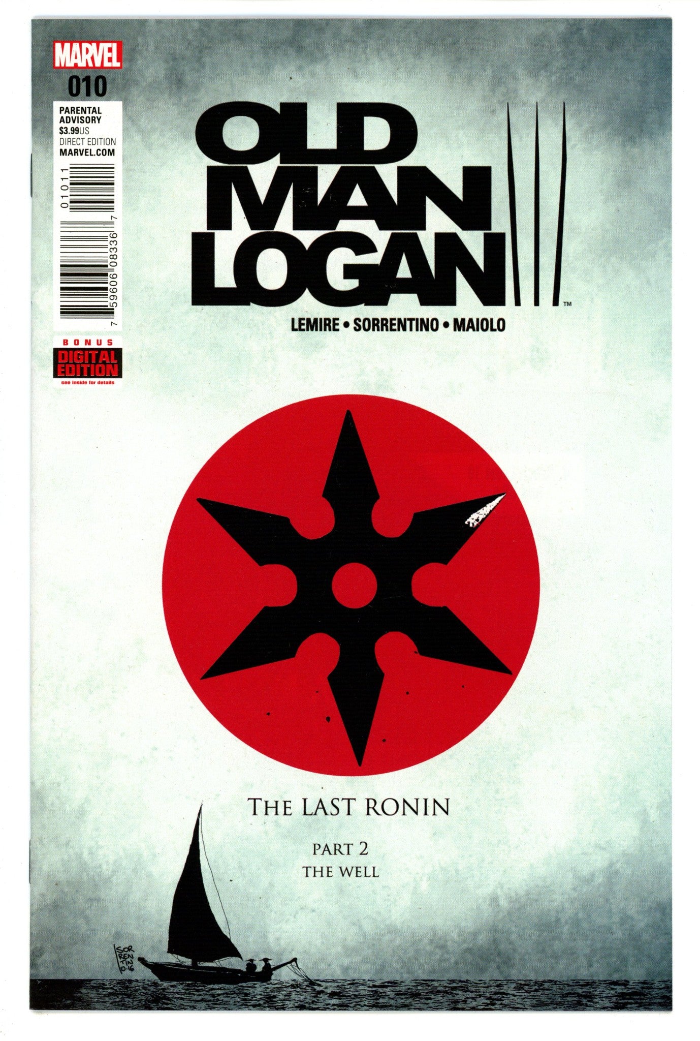 Old Man Logan Vol 2 10 High Grade (2016) 