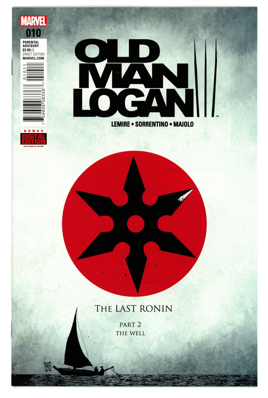 Old Man Logan Vol 2 10 High Grade (2016) 