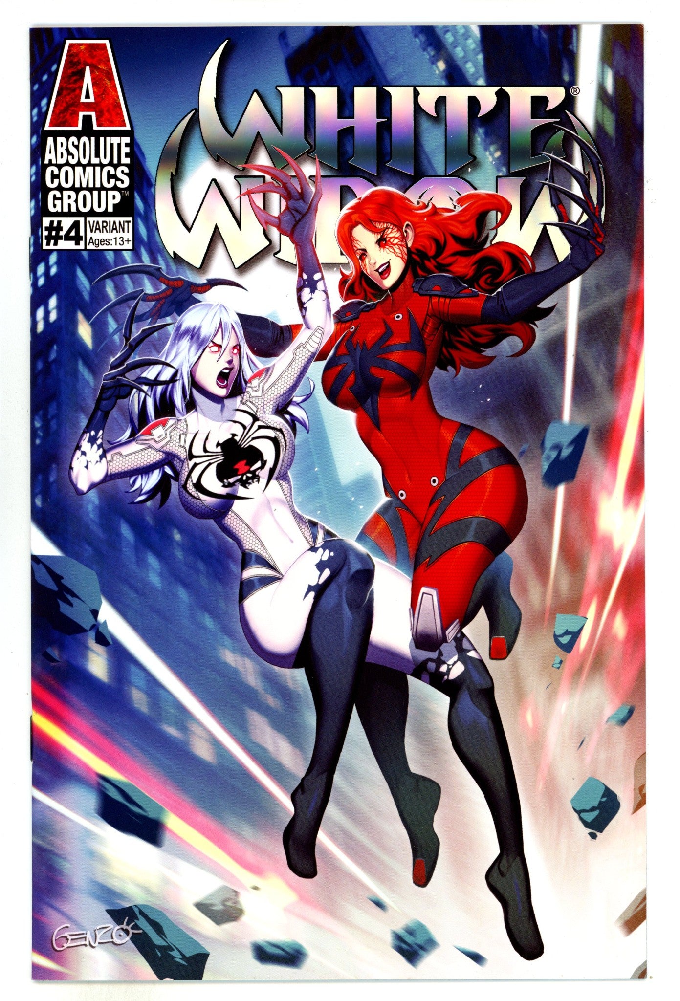 White Widow 4 NM (9.4) (2020) Genzoman Foil Exclusive Variant 