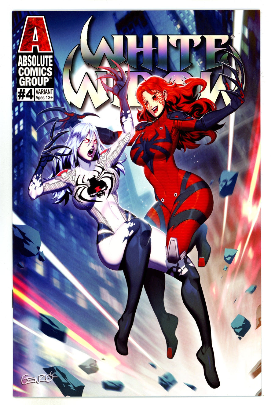 White Widow 4 NM (9.4) (2020) Genzoman Foil Exclusive Variant 