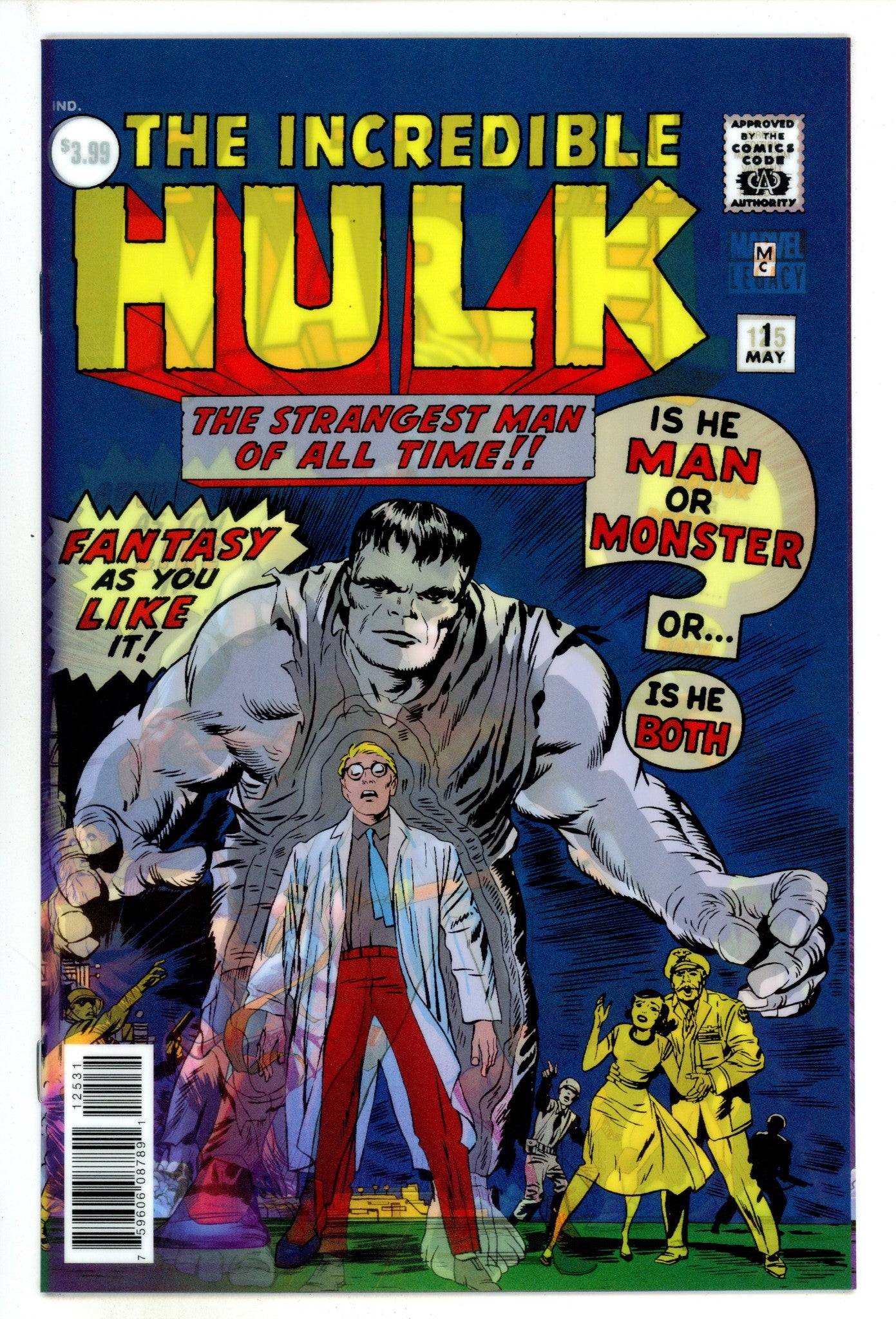 Captain Marvel Vol 10 125 High Grade (2017) Lenticular Variant 