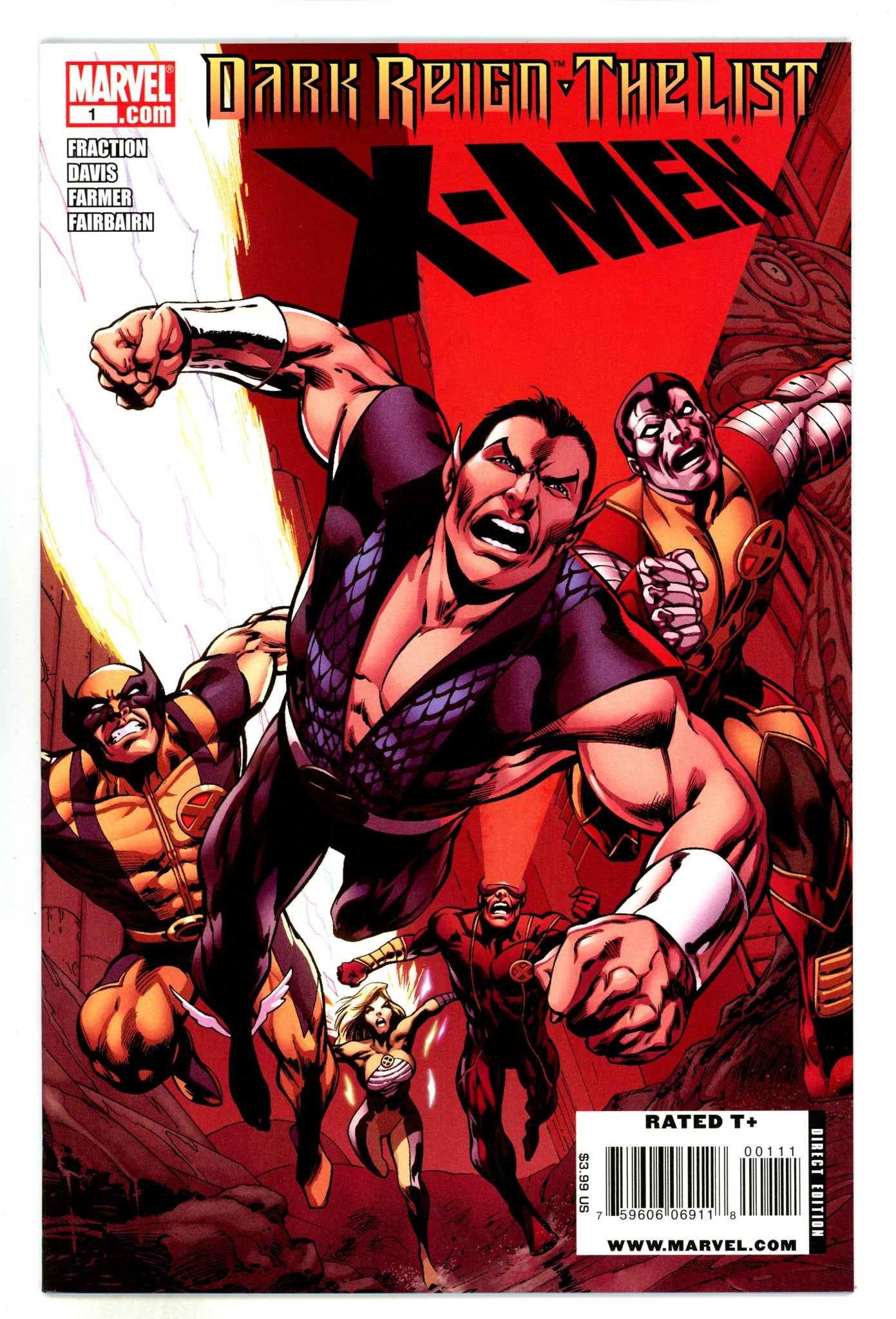 Dark Reign: The List - X-Men  1  High Grade  (2009)  