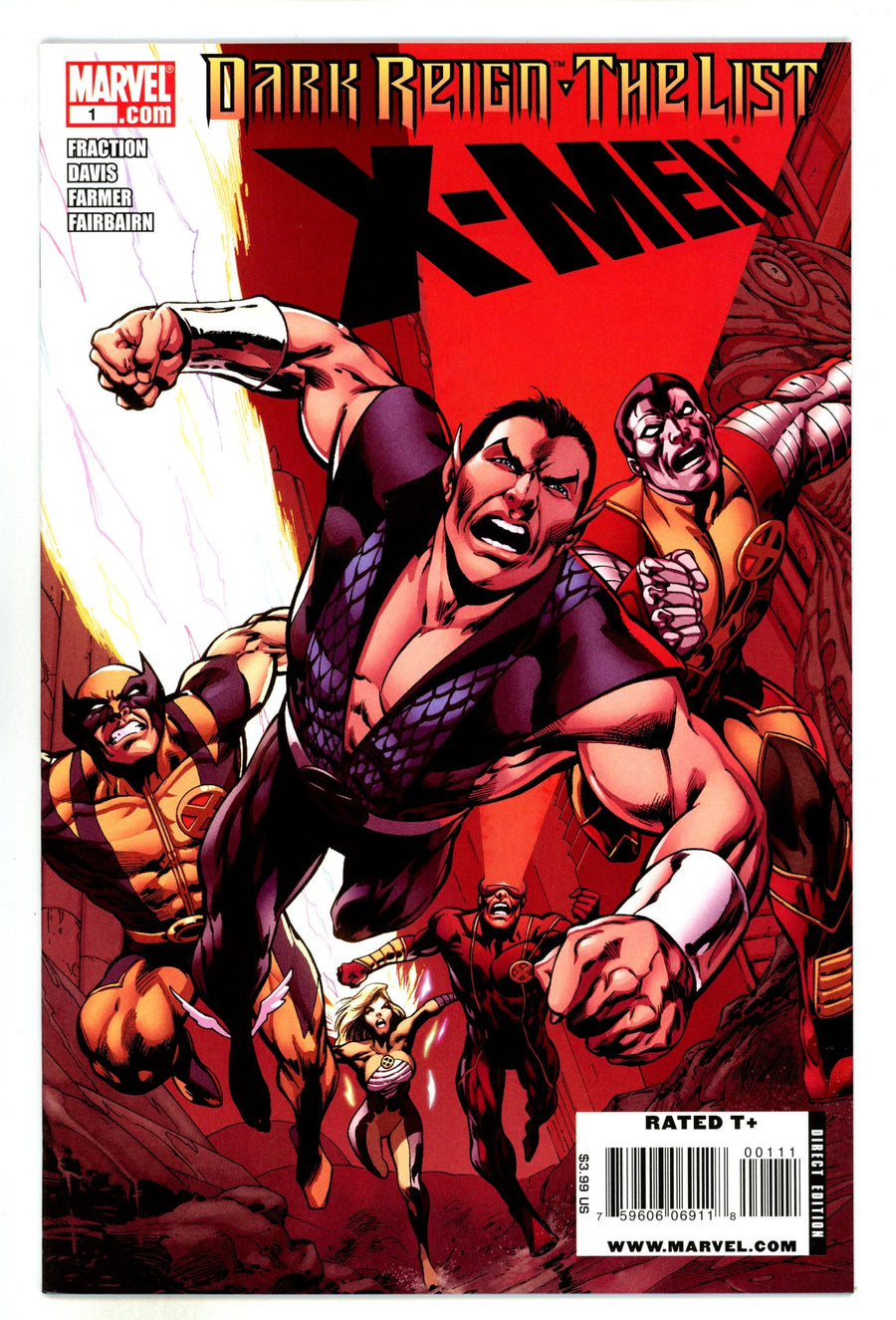 Dark Reign: The List - X-Men  1  High Grade  (2009)  