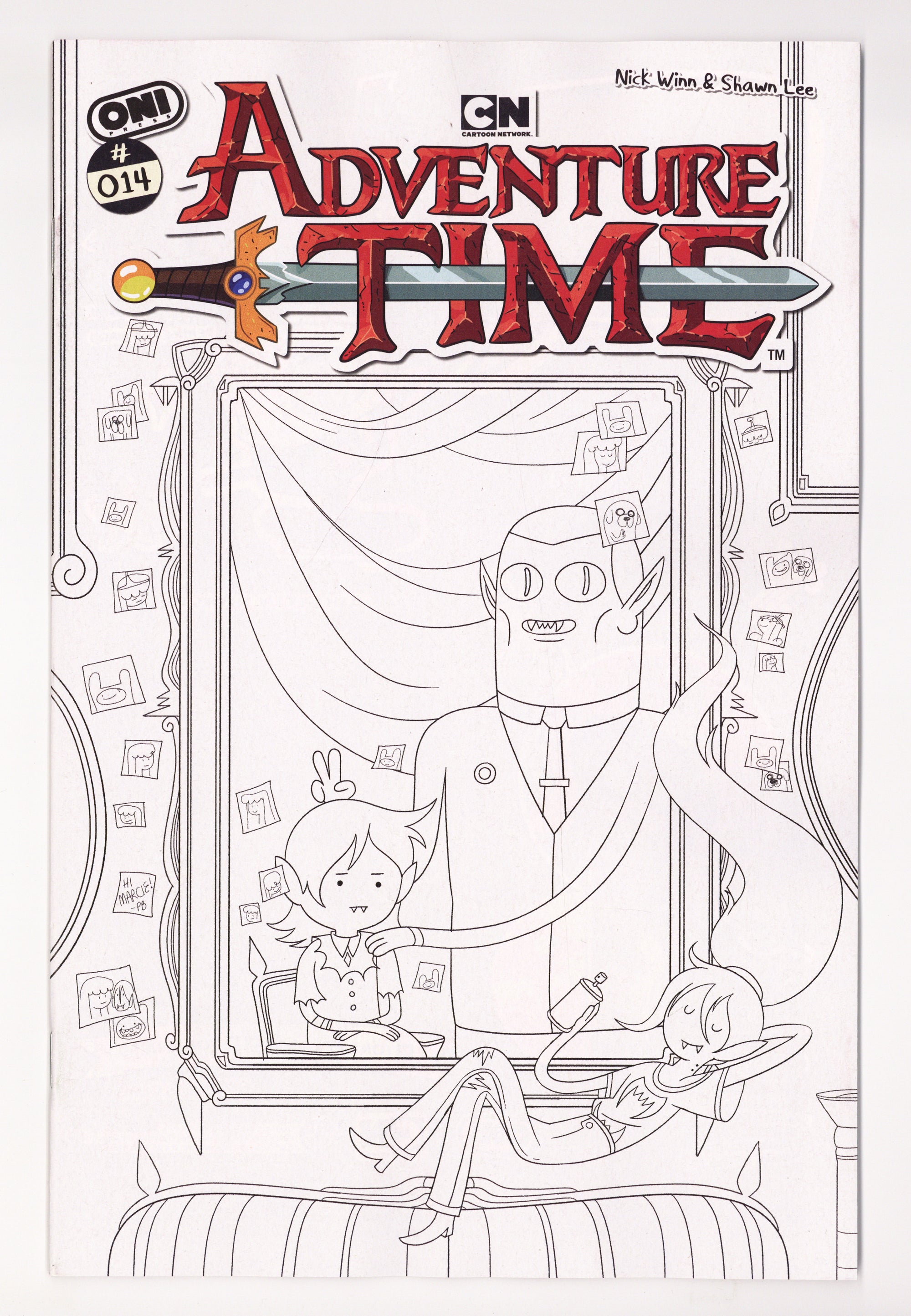 Adventure Time 14 Winn B&W Incentive NM- (2026)